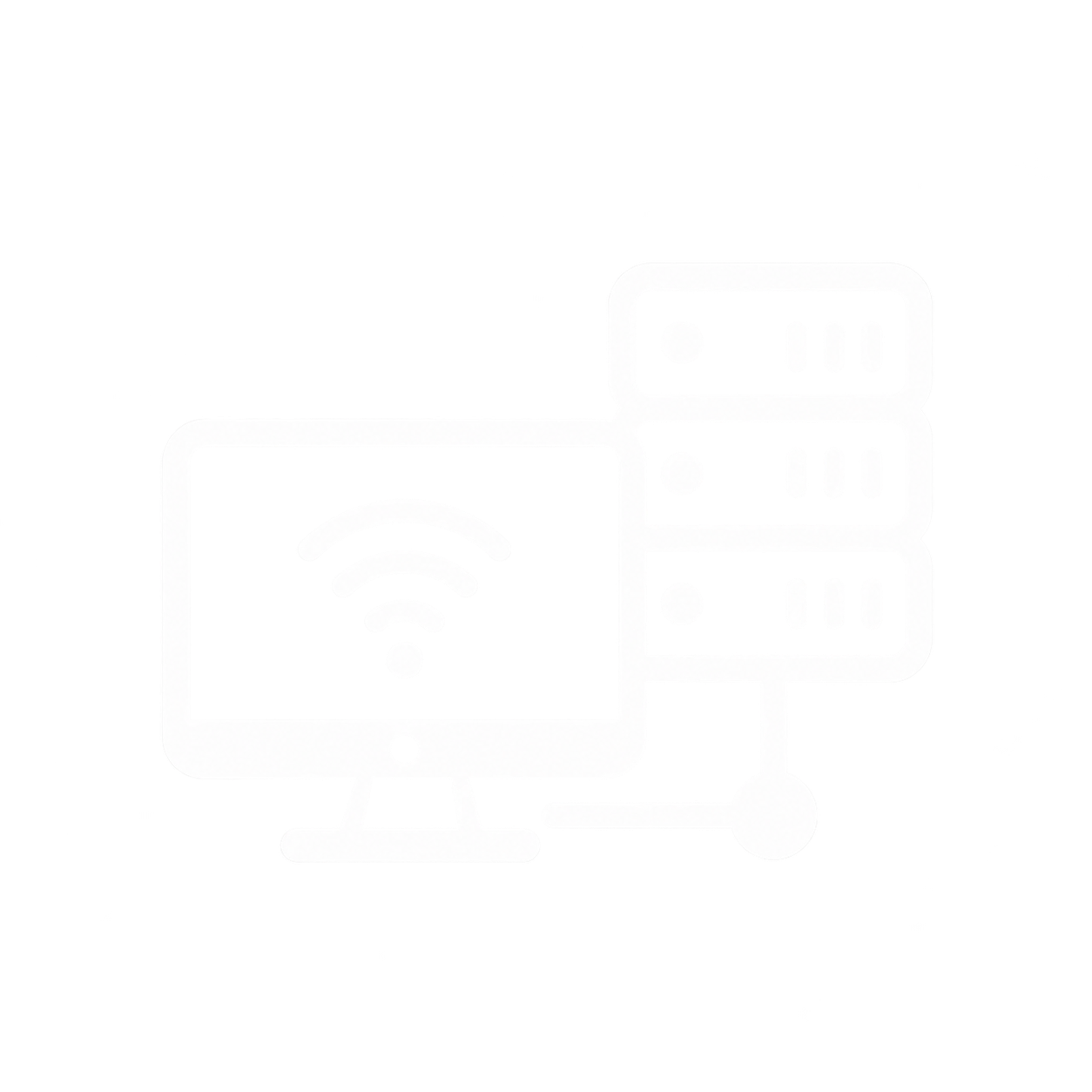 Infrastructure setup icon